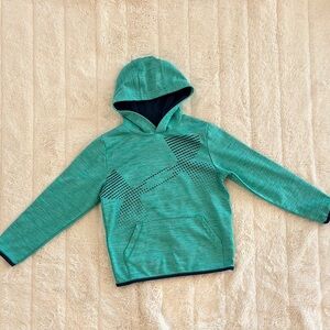 Under Armour Green/blue Sweatshirt Casual Pullover size youth medium